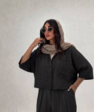 شومیز باکسی شانتون جودون زنانه