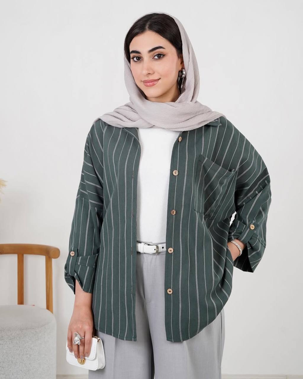شومیز تابستانه لنین راه راه زنانه دخترانه ارسال7 روزکاری
