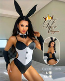 کاستوم خرگوش فنردار زنانه دخترانه
