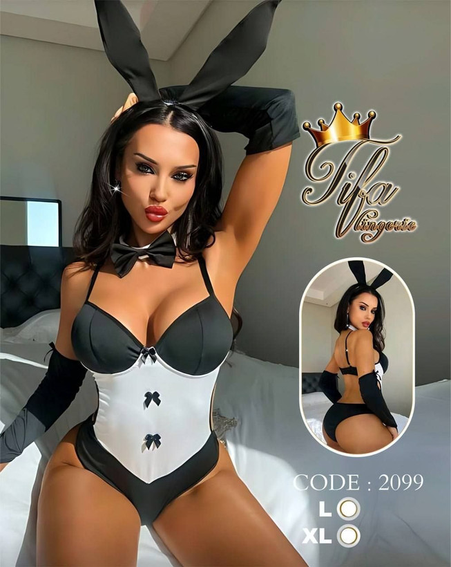 کاستوم خرگوش فنردار زنانه دخترانه