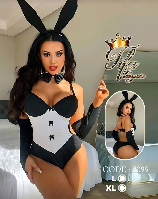 کاستوم خرگوش فنردار زنانه دخترانه