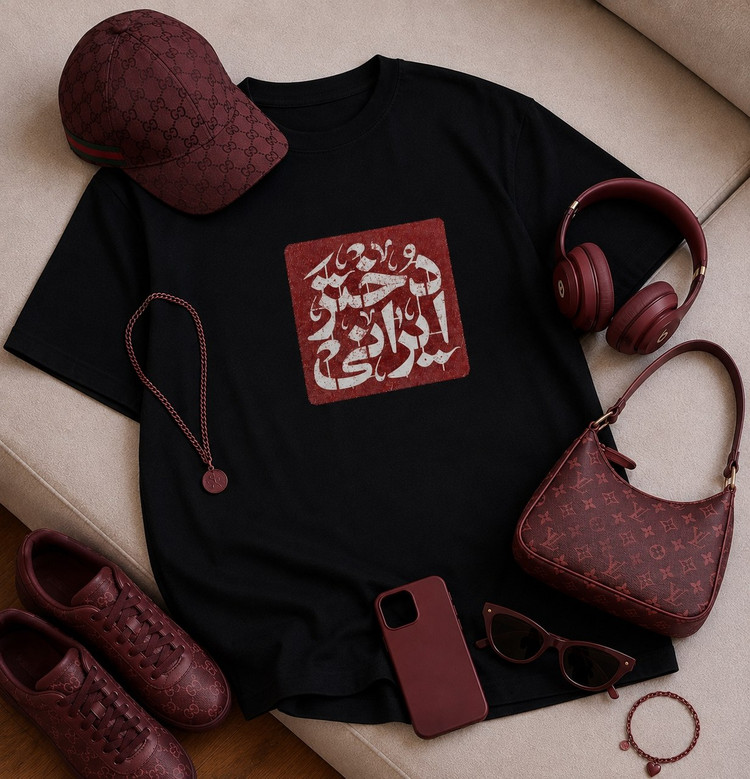 تیشرت باکسی زنانه و دخترانه طرح دختر ایرونی