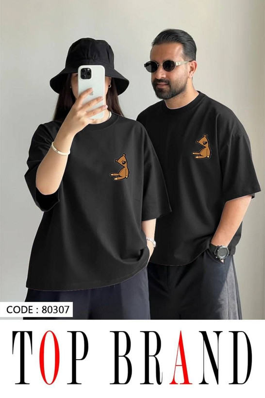 تیشرت باکسی زنانه و مردانه طرح مستربین