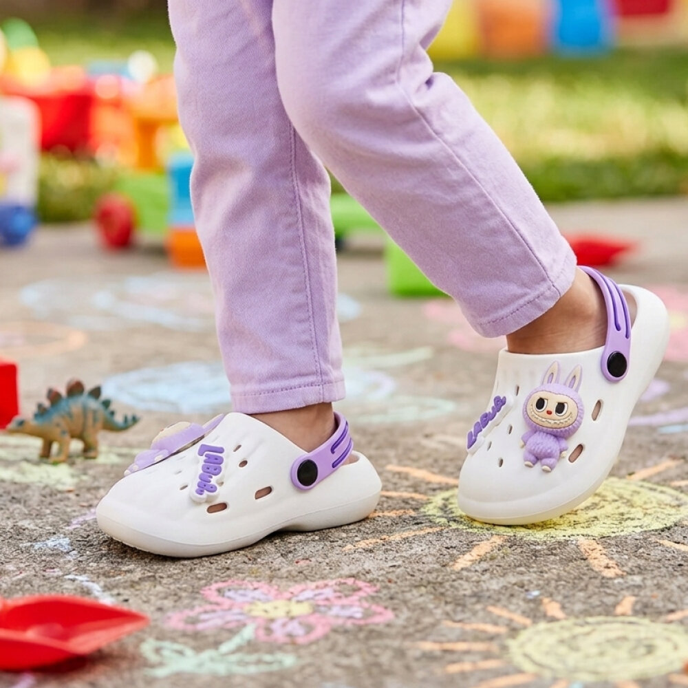دمپایی کراکس پاپا مدل لبوبو |بانک کفش