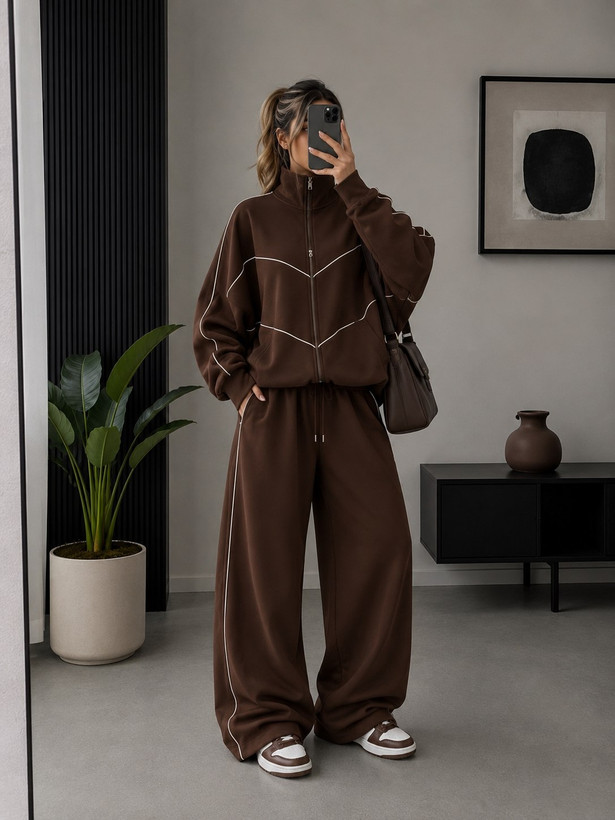 ست بامبر و شلوار زنانه دخترانه دورس داخل کرک