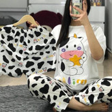 ست سه تیکه زنانه وارداتی راحتی