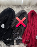 شال دورگان زنانه دخترانه نخی کنفی