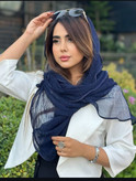 شال دورگان زنانه دخترانه نخی کنفی