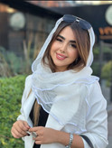 شال دورگان زنانه دخترانه نخی کنفی