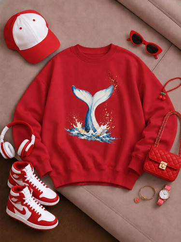 دورس توکرکی یقه گرد طرح وال کاپلی زنانه مردانه