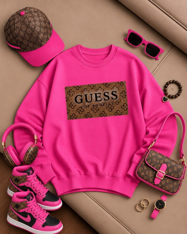 دورس تو کرکی یقه گرد زنانه مردانه کاپلی نوشته انگلیسی